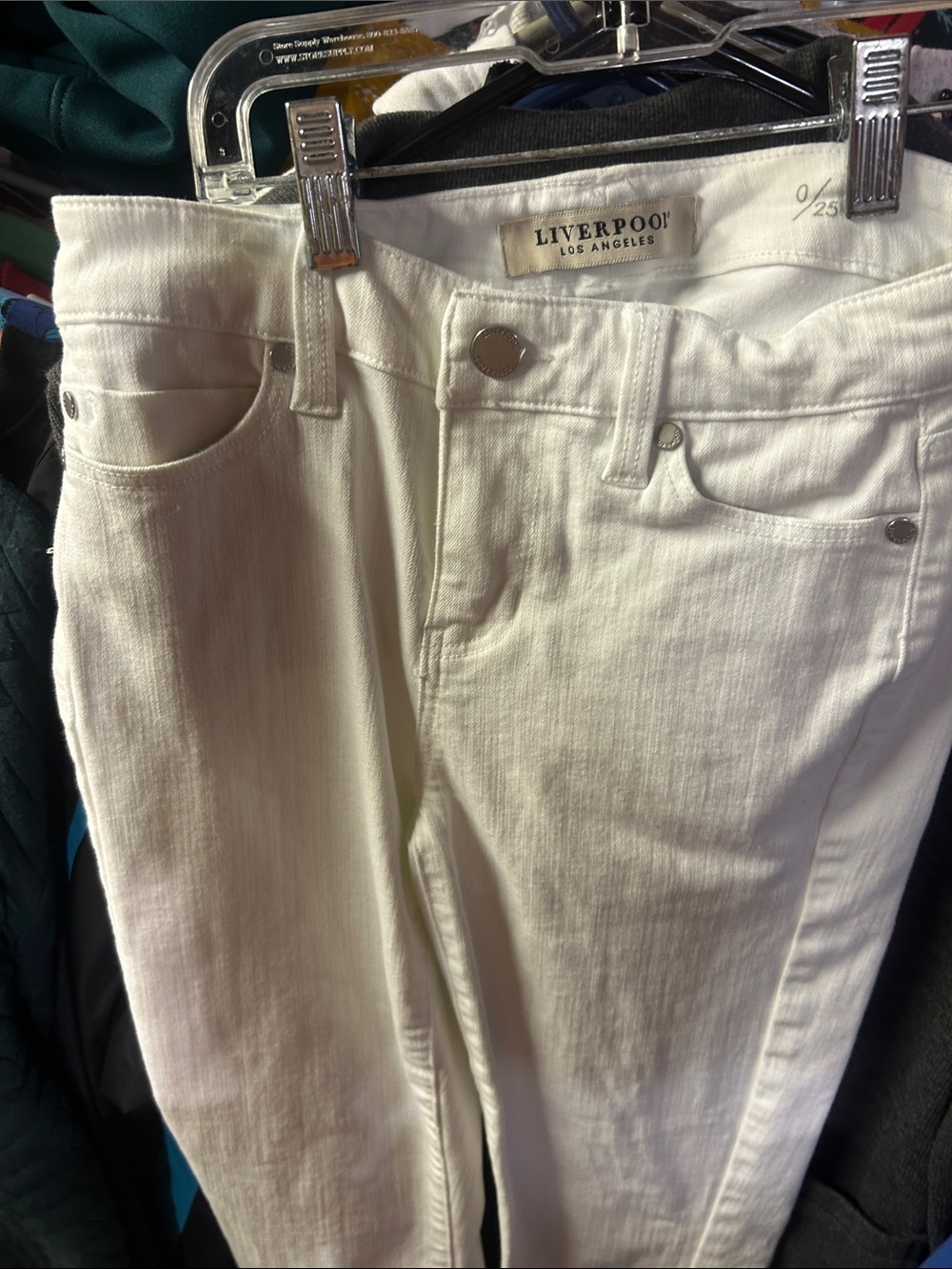 Liverpool White Skinny Jeans